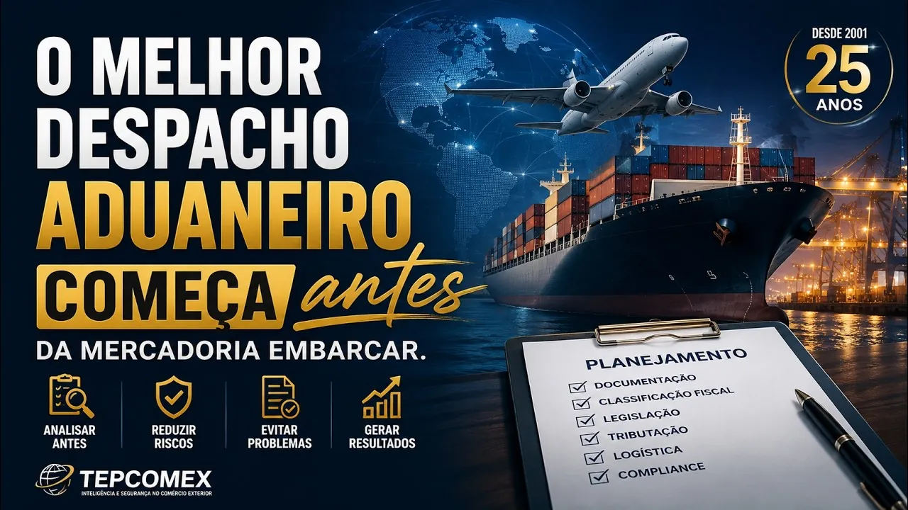 Vídeo: o melhor despacho aduaneiro começa antes da mercadoria embarcar